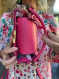 Macy Handbag in Hot Pink