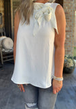 Nyla Blouse in Ivory/Restock S M 3X