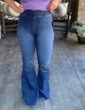 Morgan Jeans in Medium Blue M -3X