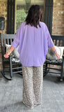 Everyday Kimono in Lavender M-3X