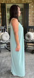 Everyday Pretty Dress in Light Blue Grey L XL