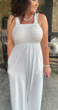 Everyday Pretty Jumpsuit in Bone S-2X
