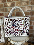 White Little Daphne Handbag