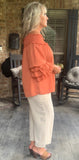 Spice Ruffle Blouse