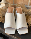 Tara Heels in White 5.5 -8.5