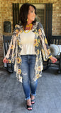 Lacey Sunflower Cardigan/Restock