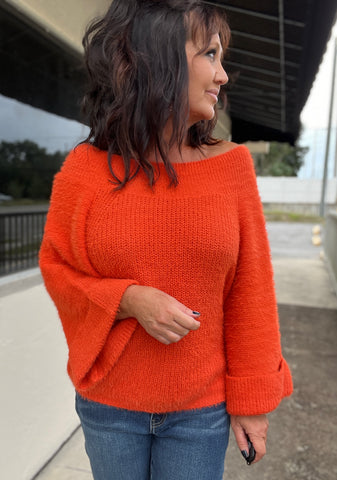 Sweet Tangerine Obsession Sweater