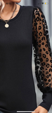 Precious Puff Sleeve Leopard Top S-2X