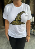 Pretty Witch Hat T in White