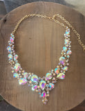 Gold AB  Renee Necklace