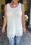 Romancing the Lace Cami in Ivory