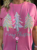Pretty Pastel Christmas Trees T
