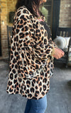 So Diva Leopard Kimono