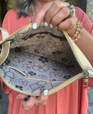 Madison Clutch in Champagne