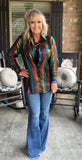 Iridescent Uptown Blouse S-3X