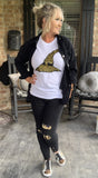 Pretty Witch Hat T in White