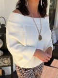 Ivory Obsession Sweater 1X/2X 2X/3X