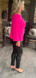 Neon Pink Obsession Sweater/Restock