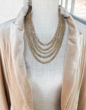 Gold Multi Chain Layer Necklace