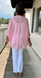 Everyday Kimono in Sweet Pink M XL