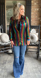 Iridescent Uptown Blouse S-3X