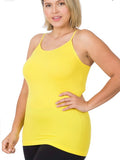 Stretchy Basic Cami in Yellow