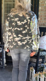 Over the Top Sequin Camo Jacket