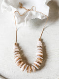 Rose Necklace in Ivory