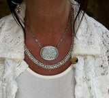 Silver AB Leslee Necklace