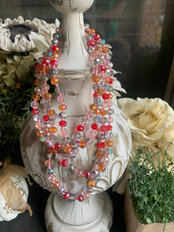 Iridescent Happiness 60” Beads