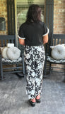 Black and White Summer Pants