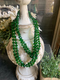 Forest Green 60” Beads