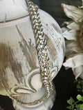 Silver Crystal Dollee Necklace
