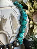 Silver Turquoise Shanda Necklace