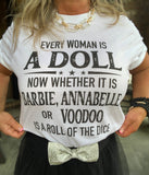 Every Woman is a Doll T/Restock