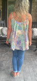 Tropical Delight Blouse in Blue
