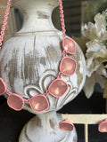 Blush Camee Necklace