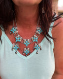 Turquoise/Silver Uniquely You Necklace