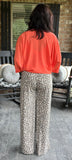 Riviera Leopard Wide Leg Pants 2 S-3X