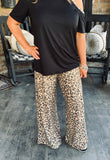 Riviera Leopard Wide Leg Pants