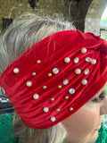 So Glam Headband in Ruby