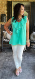 Happy Days Blouse in Mint