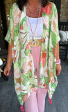 Minted Island Kimono