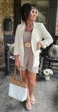 Everyday Romper in Ash Mocha L-2X