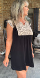 FrilLEE Business Dress in Black S-L