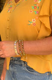 Honey Gold Stretch Bracelets