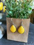 Yellow Sweet Wildflower Necklace Set