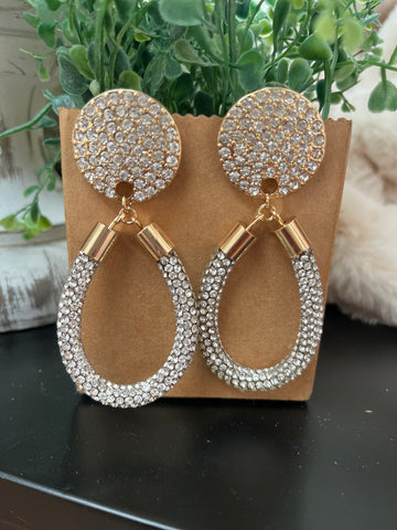 Pizazz Earrings Gold/Silver