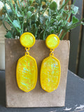 Lemon Yellow Perfect Earrings