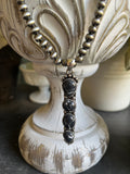 Black Obsession Stone Necklace